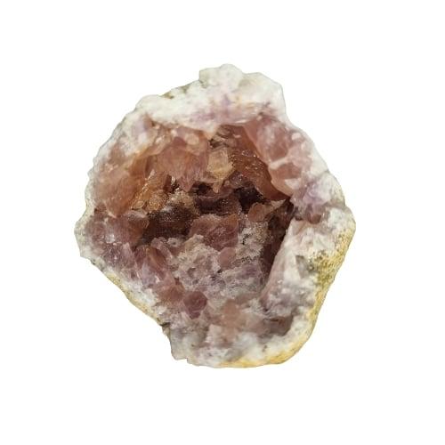 pink amethyst geode 4