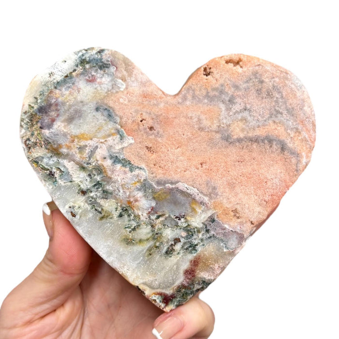 Pink Amethyst Heart