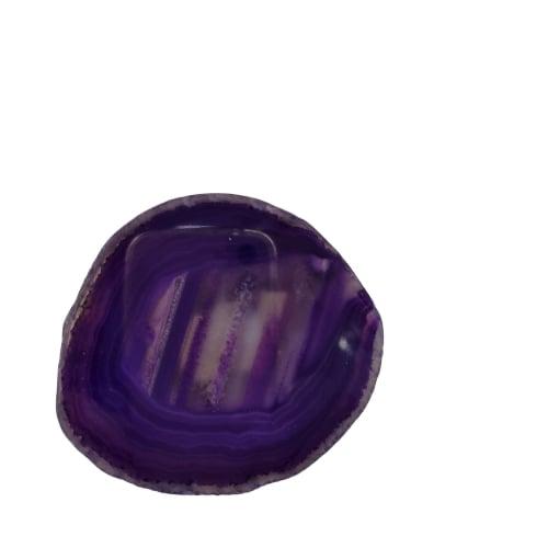 purple agate slice 2