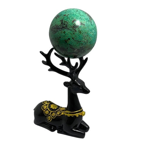 Reindeer Sphere Stand - Black