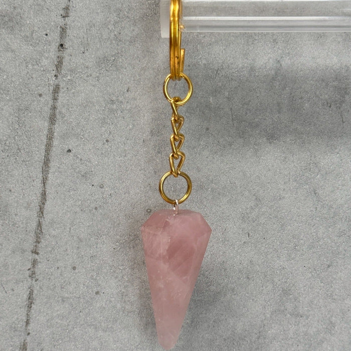 Crystal Gold Keyrings