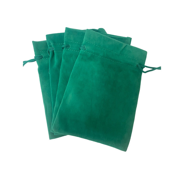 Velvet Bag – Emerald Green