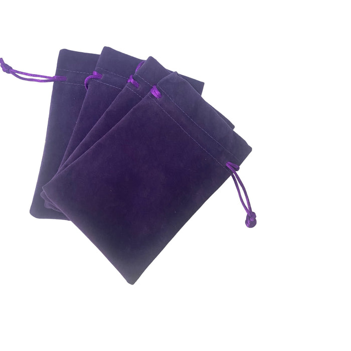 Velvet Bag - Purple