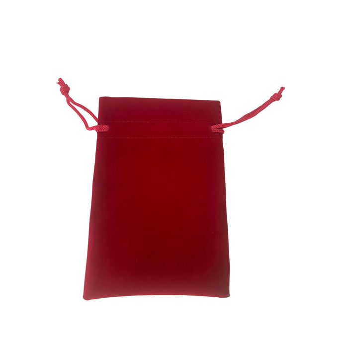 Velvet Bag - Dark Red