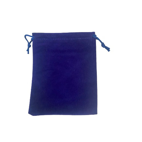 Royal Blue Velvet Bag