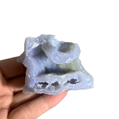 Blue Chalcedony Rough Cluster