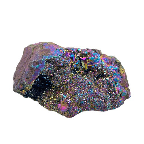 Titanium Amethyst Cluster