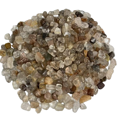 Rutilated Quartz Chips 