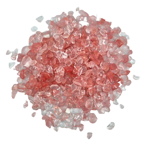 Cherry Quartz Chips