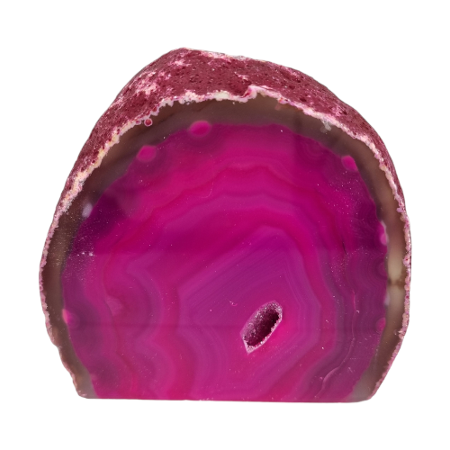 Agate Free Standing Pink