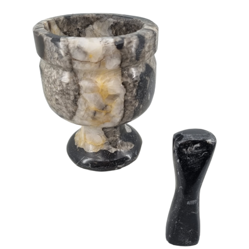 Ammonite Mortar and Pestle