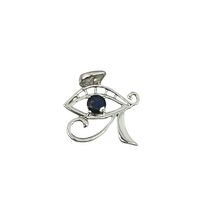 Labradorite eye of horus pendant