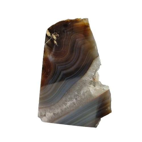 Natural Agate bookends