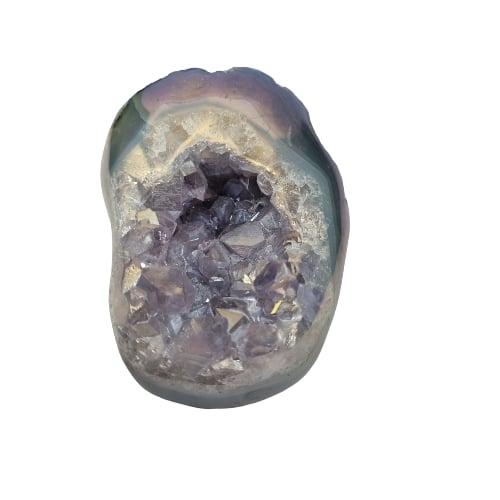 Amethyst Aura Cluster