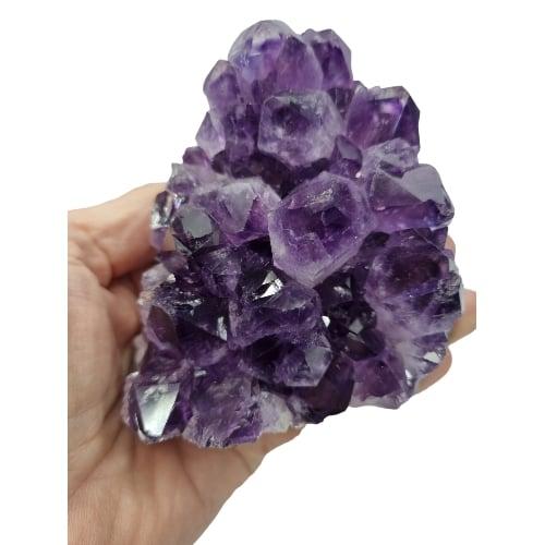 Amethyst standing cluster