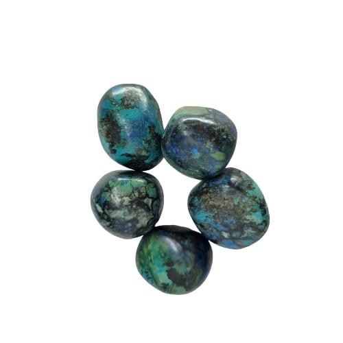 Azurite malachite tumbles 1