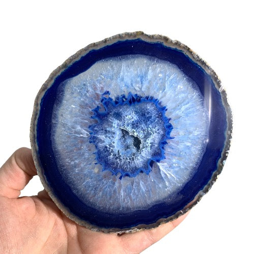 Blue agate slice 2