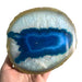 Blue agate slice 7