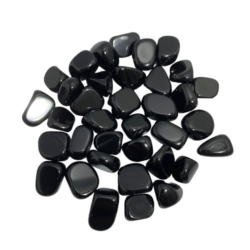 Obsidian tumbled