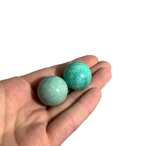 Smoky Amazonite Sphere Pack