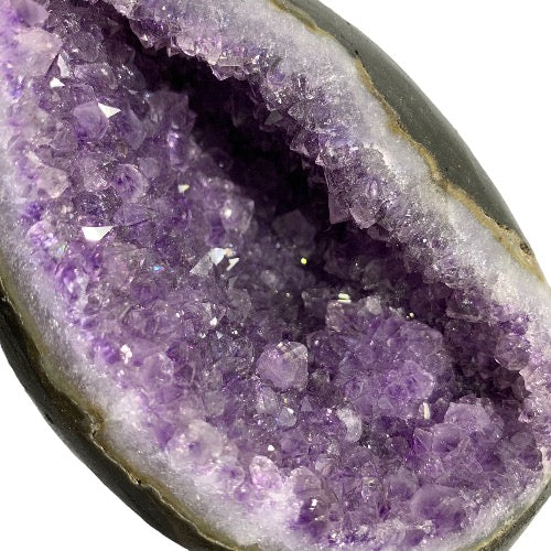 amethyst druzy egg 1