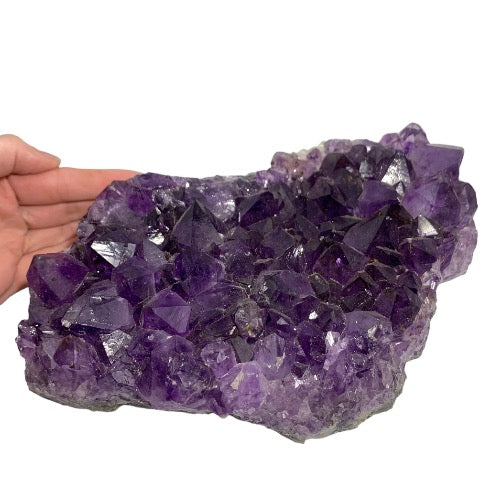 amethyst lrg cluster 333