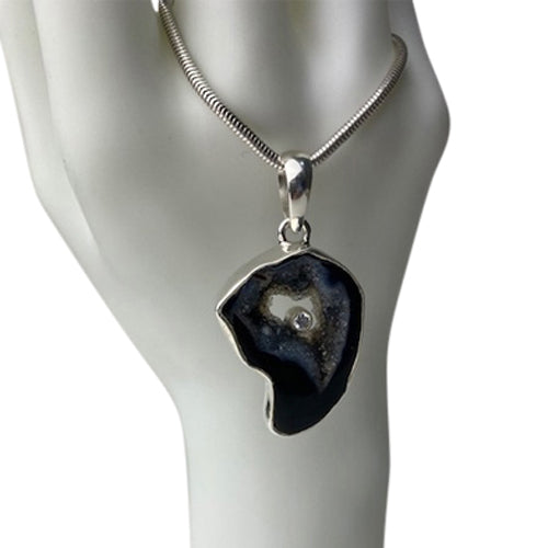 Agate Sterling Silver Pendant