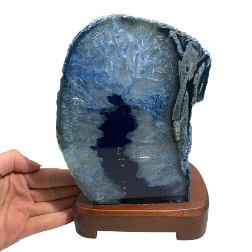 blue agate lamp 222