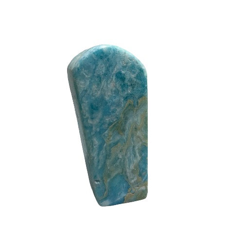 blue aragonite freeform 6