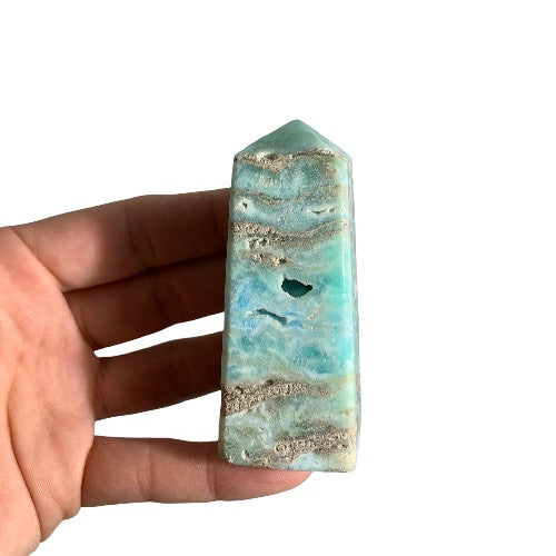 caribbean Calcite obelisk 4