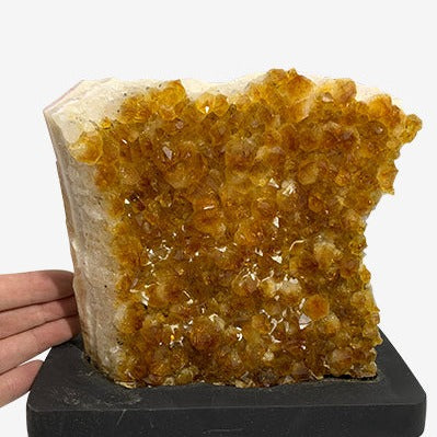 citrine cluster 22