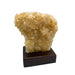 citrine cluster on wood base 1