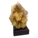 citrine cluster on wood base 2