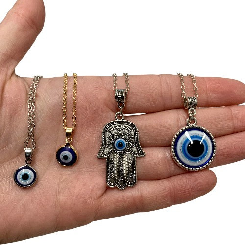 Evil Eye Pendant & Chain