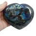 labradorite heart