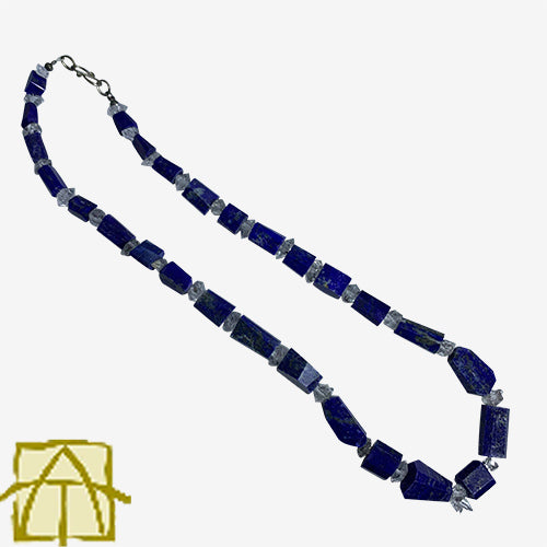 Herkimer Lapis Lazuli Necklace