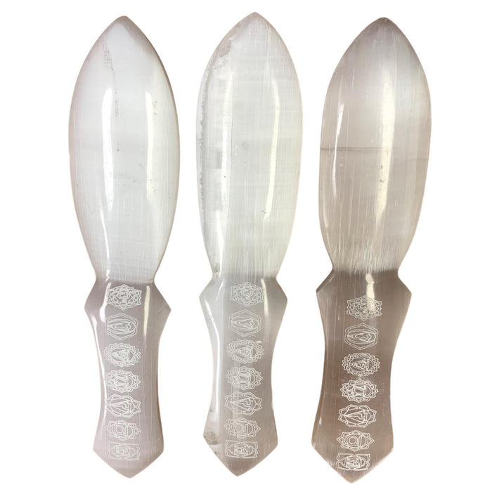 Selenite Chakra Knife