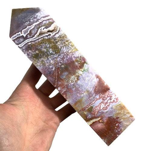 Ocean Jasper Obelisk