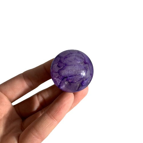 purple agate sphere 2