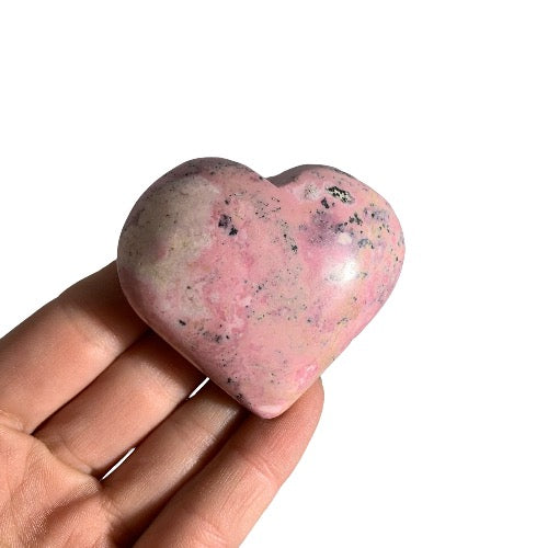 rhodonite heart 7