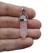 rose quartz necklace