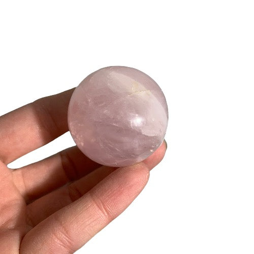 rose quartz sphere 1