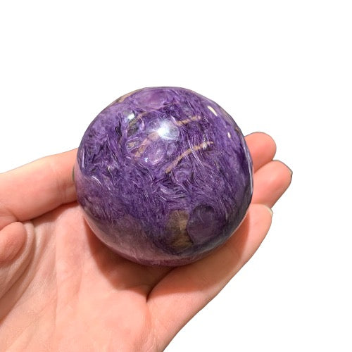 Charoite Sphere — Alliz Trading