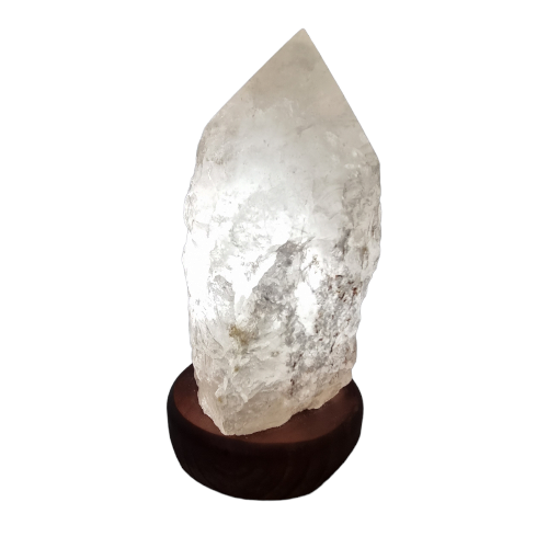 smoky quartz lamp 22