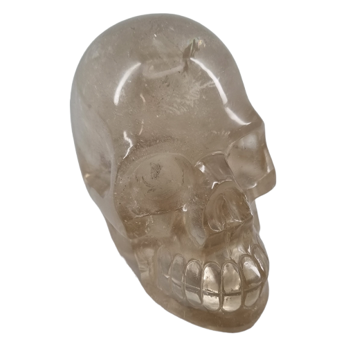 smoky quartz skull 2