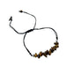 Tiger Eye Adjustable Chip Bracelet