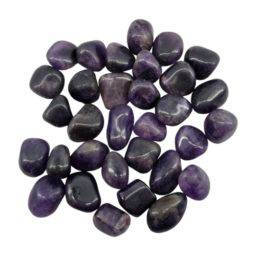 Banded Amethyst Tumbled